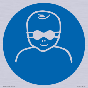 Mandatory: Protect infants eyes with opaque eye protection